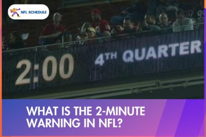 2 minute warning in the nfl